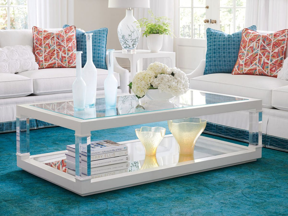 Lexington Furniture Avondale Riverdale Cocktail Table in White