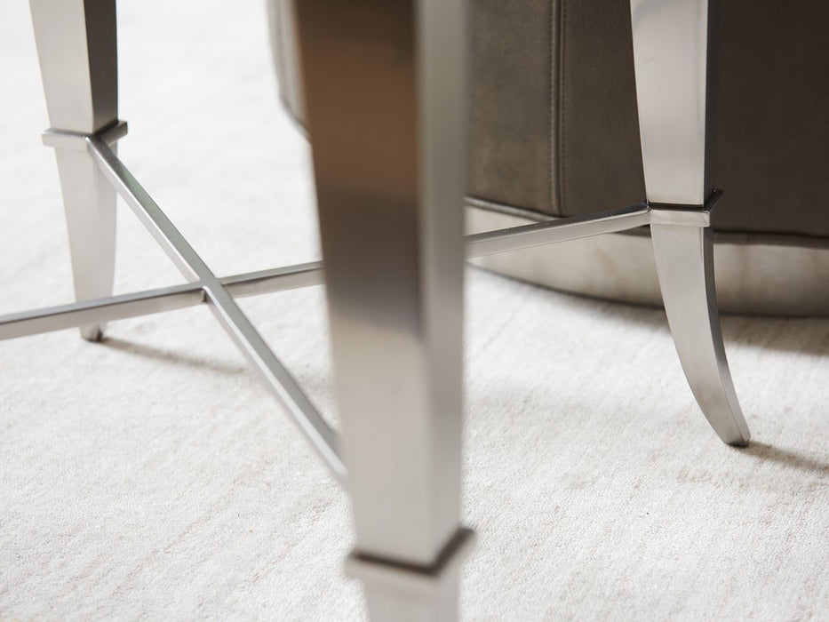 Lexington Furniture Avondale Hoffman End Table in Steel