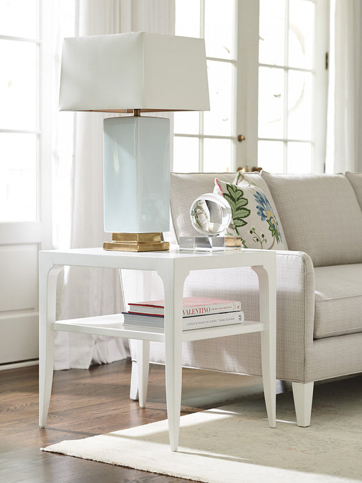 Lexington Furniture Avondale Carrington End Table in White