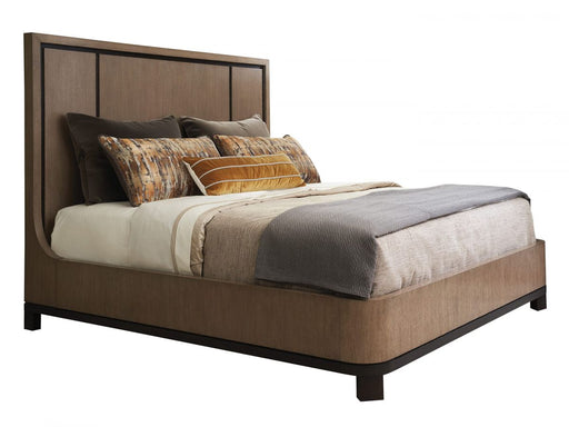 Lexington Furniture Zanzibar King Cape Verde Panel Bed in Tunis image