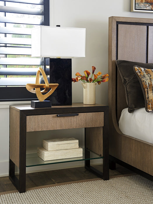 Lexington Furniture Zanzibar Russo Open Nightstand in Senegal