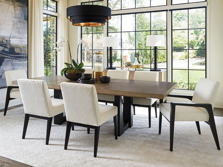 Lexington Furniture Zanzibar Wellesley Rectangular Dining Table in Senegal