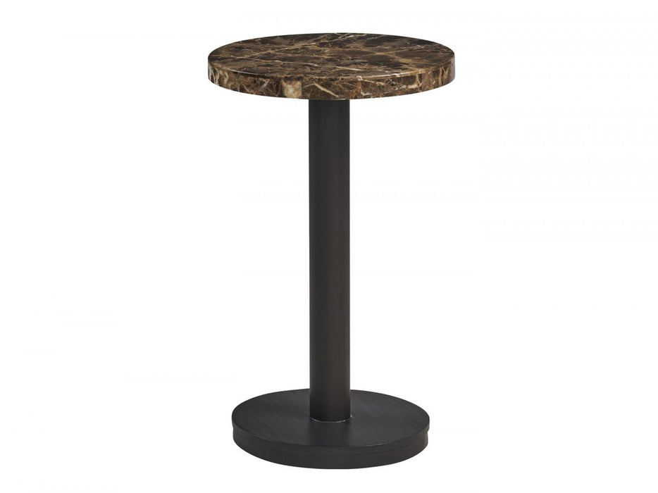 Lexington Furniture Zanzibar Kampala Round Accent Table in Senegal/Tunis image