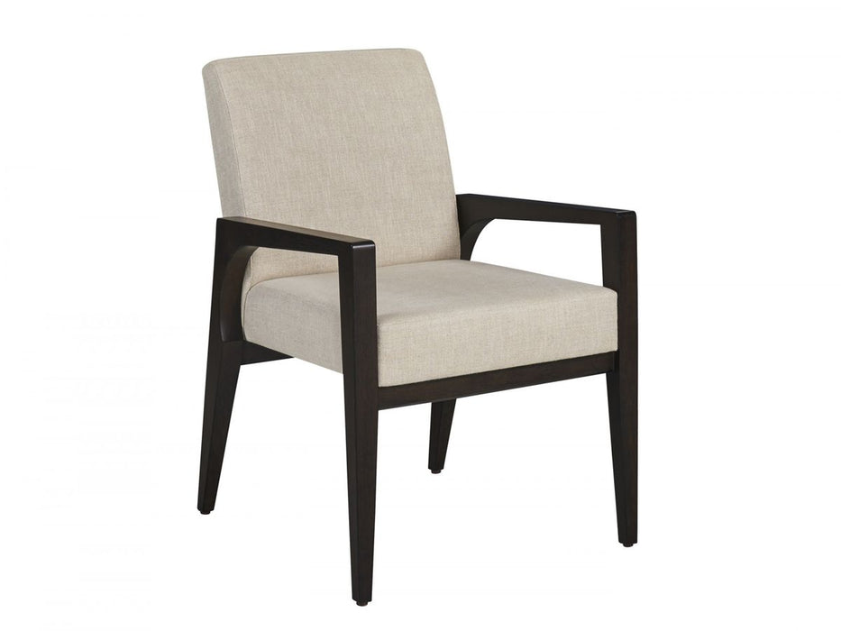 Lexington Furniture Zanzibar Latham Upholstered Arm Chair (Set of 2) in Tunis image