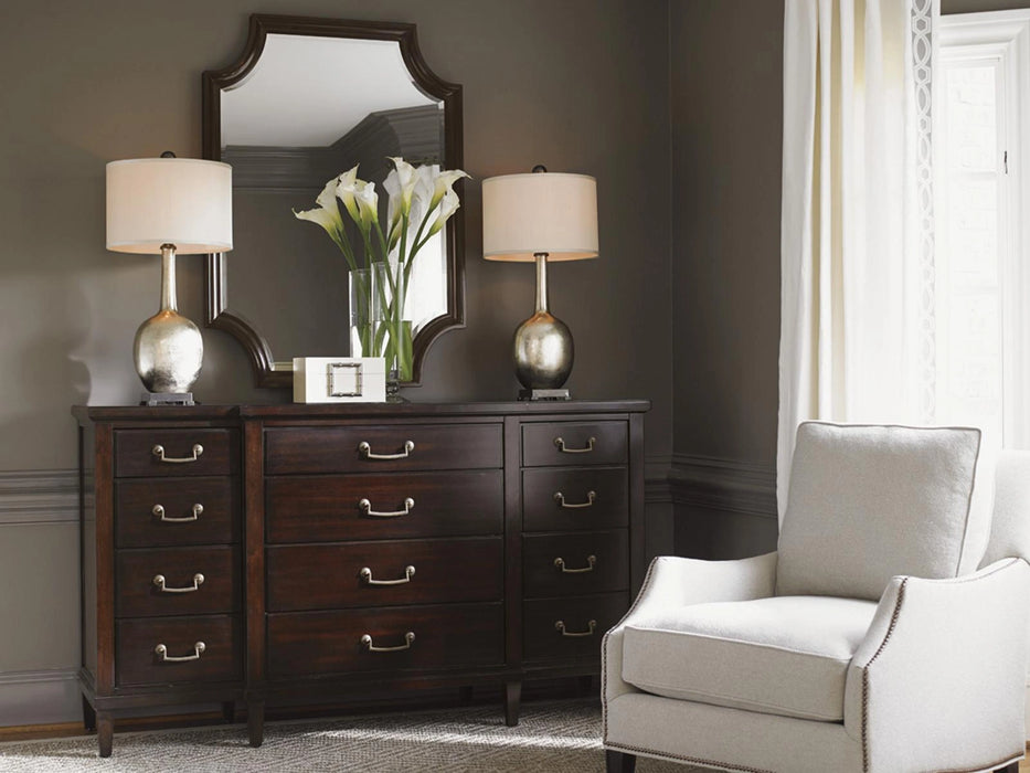 Lexington Furniture Kensington Place Baldwin Triple Dresser in Brentwood