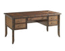 Sligh Bal Halbour Paradise Isle Desk in Tobacco Brown Finish image