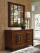 Tommy Bahama Home Island Fusion Mikasa Square Mirror in Dark Walnut image