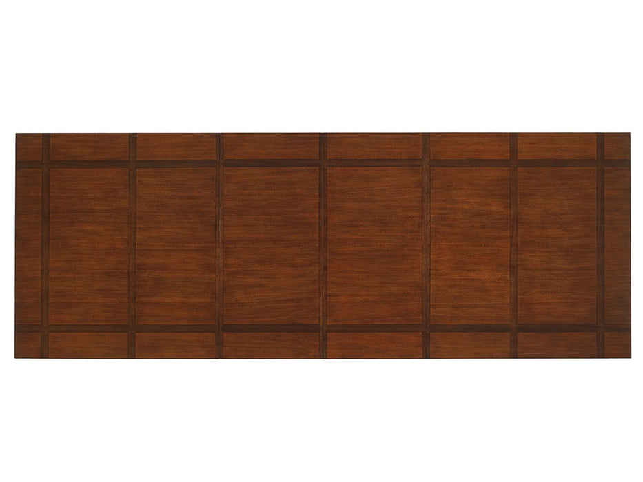 Tommy Bahama Home Island Fusion Marquesa Rectangular Dining Table in Dark Walnut
