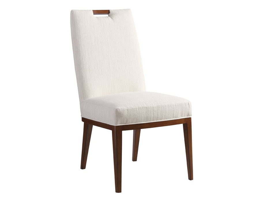 Tommy Bahama Home Island Fusion Coles Bay Side Chair in Ivory (Set of 2)