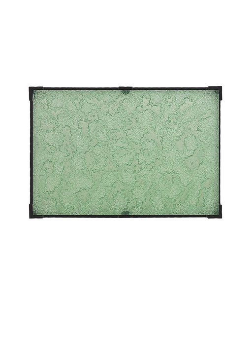 Tommy Bahama Home Island Fusion Hermes Reef Glass Top Cocktail Table in Dark Walnut image