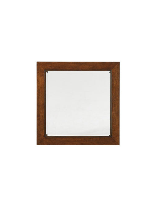 Tommy Bahama Home Island Fusion Nobu Square Lamp Table in Dark Walnut image