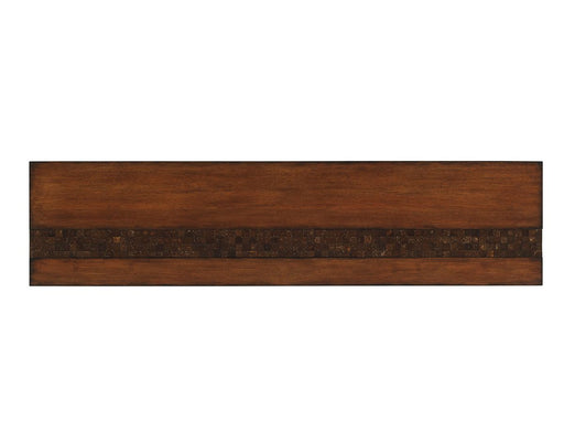 Tommy Bahama Home Island Fusion Turtle Island Console in Dark Walnut image