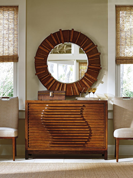 Tommy Bahama Home Island Fusion Madura Hall Chest in Dark Walnut image