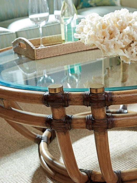 Tommy Bahama Twin Palms Capri Square Cocktail Table