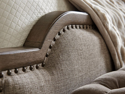 Tommy Bahama Home Cypress Point King Stone Harbour Upholstered Headboard ONLY image