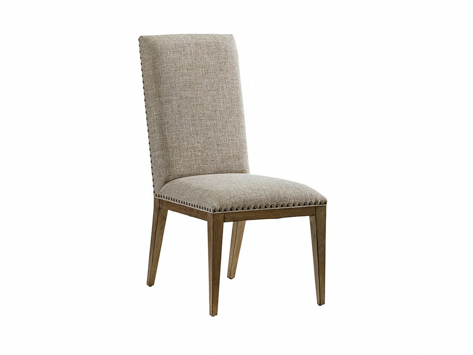 Tommy Bahama Home Cypress Point Devereaux Side Chair (Set of 2) in Hatteras Gray