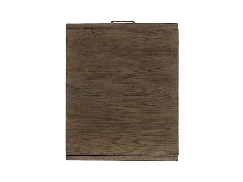 Tommy Bahama Home Cypress Point Pearce End Table in Hattaras Gray