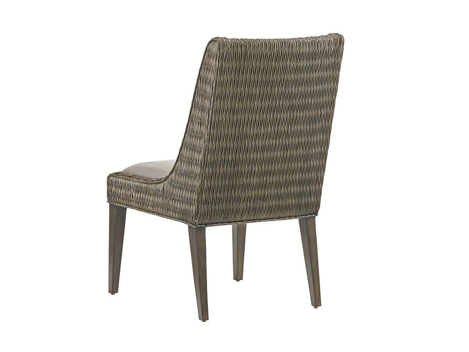Tommy Bahama Home Cypress Point Brandon Side Chair (Set of 2) in Hatteras Gray