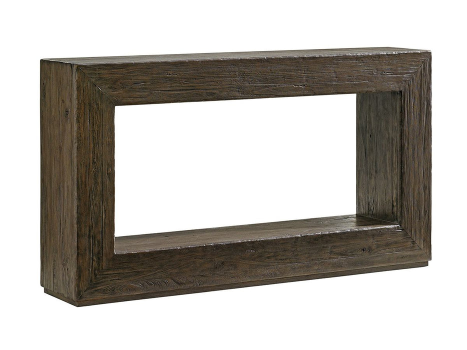 Tommy Bahama Home Cypress Point Dawson Console in Smoke Gray
