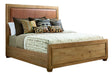 Tommy Bahama Home Los Altos Queen Antilles Upholstered Panel Bed in Natural Oak image