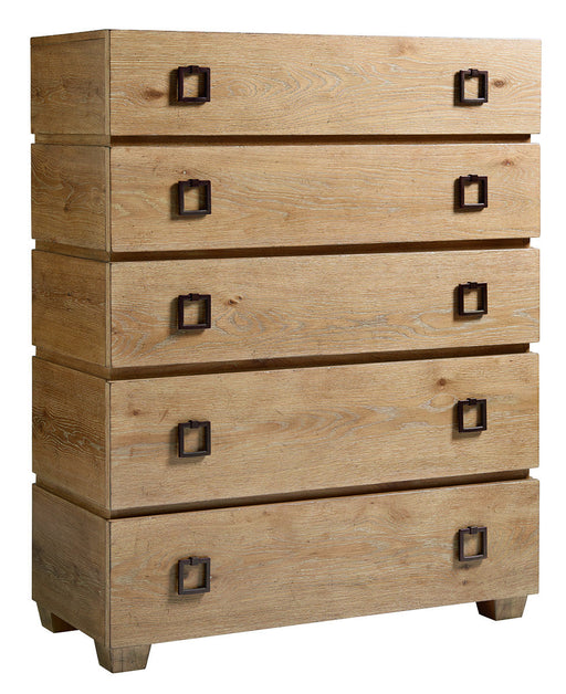 Tommy Bahama Home Los Altos Carnaby 5 Drawer Chest in Natural Oak image