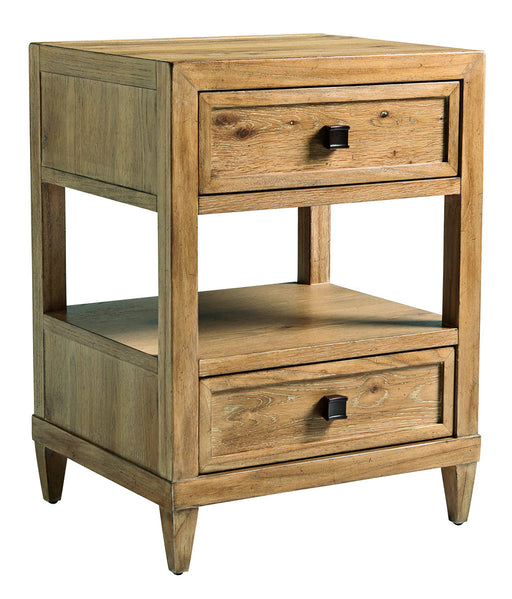 Tommy Bahama Home Los Altos Reston 2 Drawer Night Table in Natural Oak image