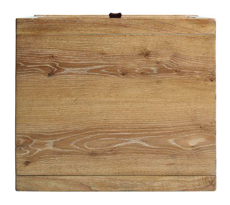 Tommy Bahama Home Los Altos Reston 2 Drawer Night Table in Natural Oak