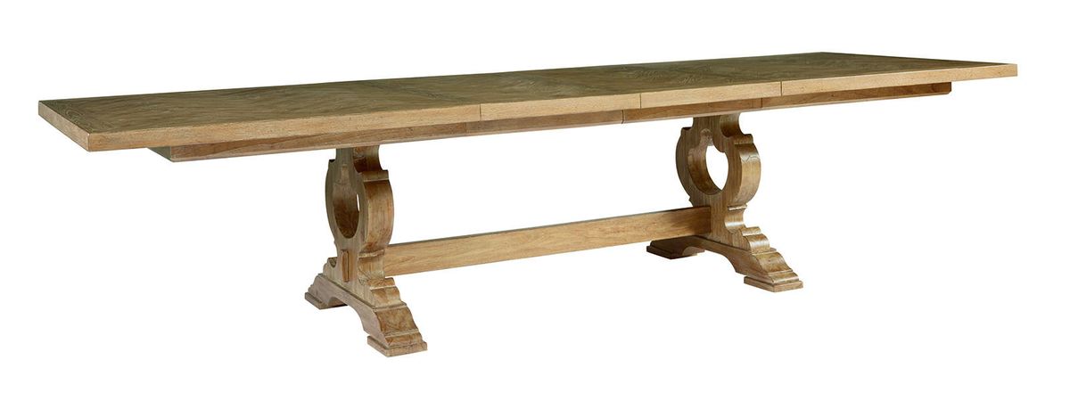 Tommy Bahama Home Los Altos Farmington Rectangular Dining Table in Natural Oak