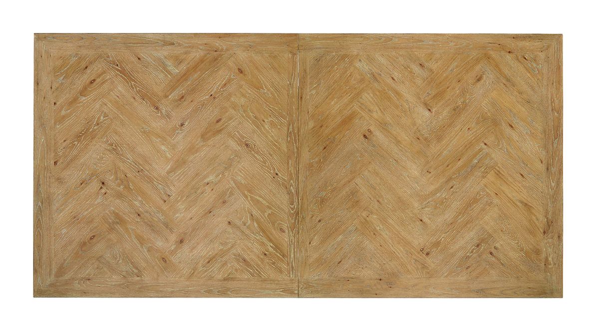 Tommy Bahama Home Los Altos Farmington Rectangular Dining Table in Natural Oak