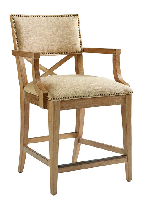 Tommy Bahama Home Los Altos Sutherland Upholstered Counter Stool (Set of 2) image