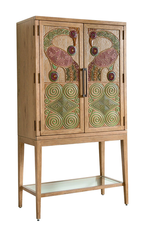 Tommy Bahama Home Los Altos Cameroon Bar Cabinet in Natural Oak image
