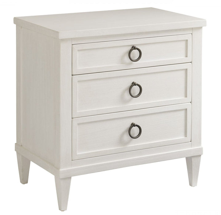 Tommy Bahama Ocean Breeze Bonita 3 Drawer Nightstand in White image