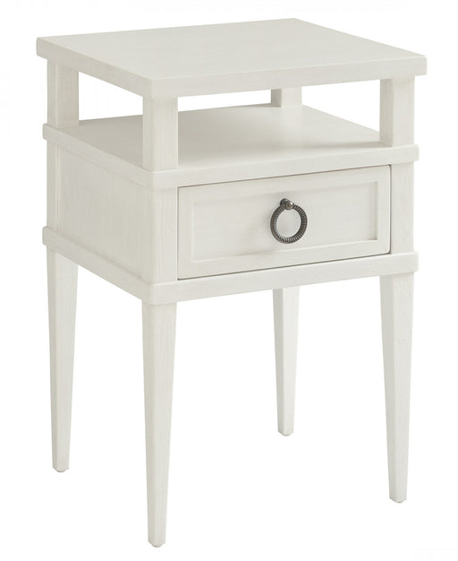Tommy Bahama Ocean Breeze Collier 1 Drawer Night Table in White image
