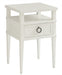 Tommy Bahama Ocean Breeze Collier 1 Drawer Night Table in White image