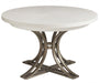 Tommy Bahama Ocean Breeze Marsh Creek Round Dining Table in White image