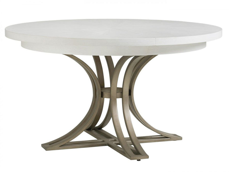 Tommy Bahama Ocean Breeze Savannah Round Dining Table in White image