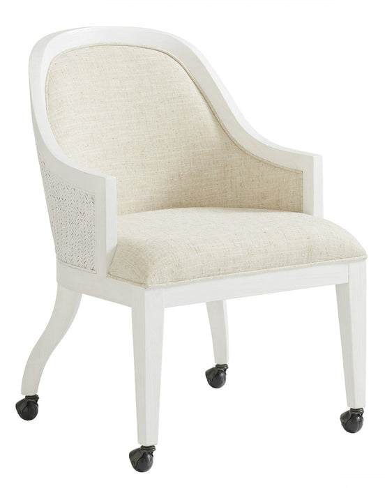 Tommy Bahama Ocean Breeze Bayview Arm Chair with Casters in Carribean Sands (Set of 2) image