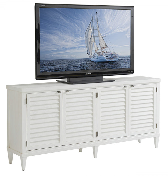 Tommy Bahama Ocean Breeze Lantern Bay Media Console in White image