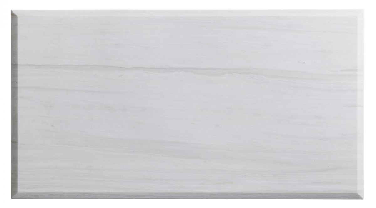 Tommy Bahama Ocean Breeze Flagler Marble Top Cocktail Table in White/Aged Pewter