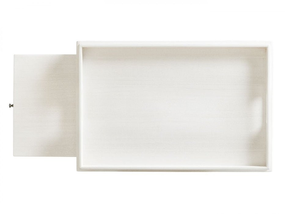 Tommy Bahama Ocean Breeze Broad River Rectangular End Table in White