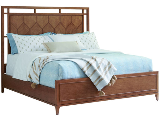 Tommy Bahama Palm Desert Rancho Mirage Queen Panel Bed in Tan image