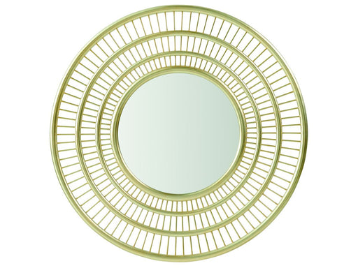 Tommy Bahama Palm Desert Ambrose Round Mirror in Gold image