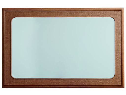 Tommy Bahama Palm Desert Keaton Rectangular Mirror in Tan image