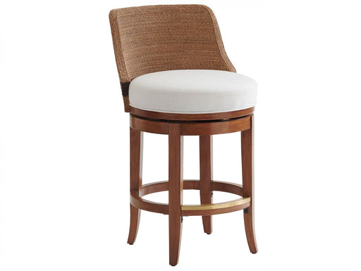Tommy Bahama Palm Desert Kipton Swivel Counter Stool in Sierra (Set of 2) image