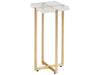 Tommy Bahama Palm Desert Ashlyn Acrylic Accent Table in Gold image