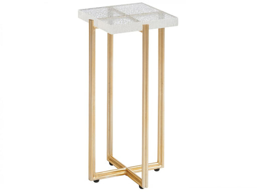 Tommy Bahama Palm Desert Ashlyn Acrylic Accent Table in Gold image