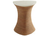 Tommy Bahama Palm Desert Haley Woven Accent Table in Tan image