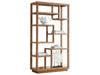 Tommy Bahama Palm Desert Bryce Raffia Etagere in Tan image