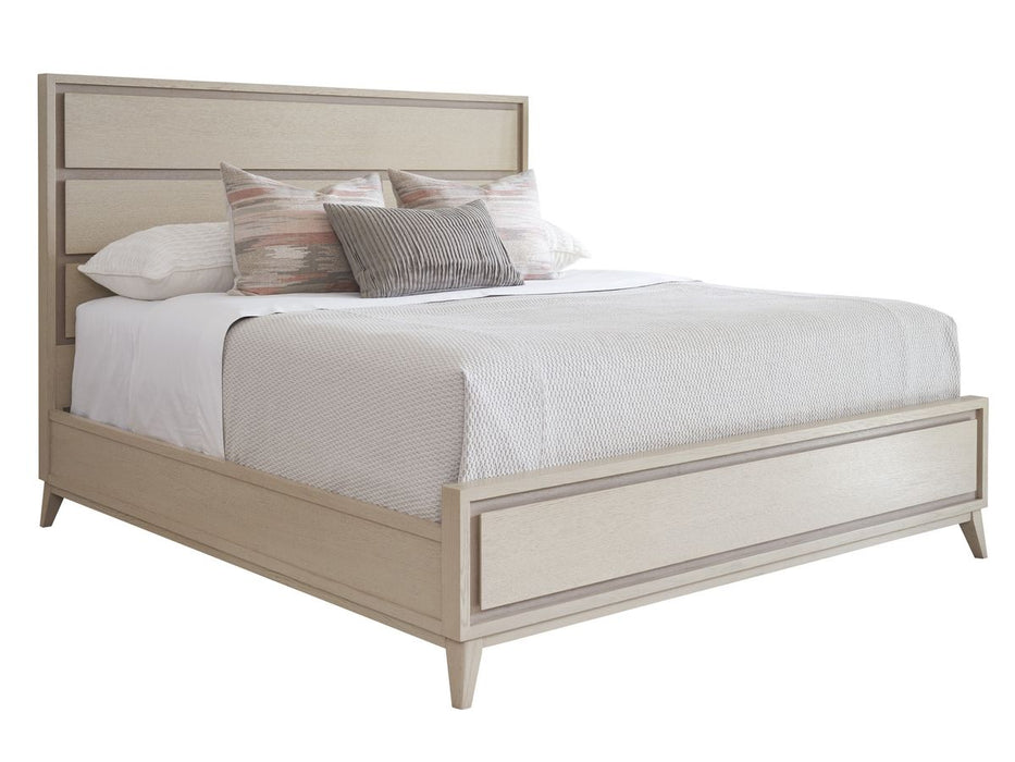Lexington Furniture Sunset Key Queen Ashbourne Panel Bed in Sand Drift image