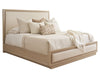 Lexington Furniture Sunset Key California King Grayson Upholstered Bed in Shadow image